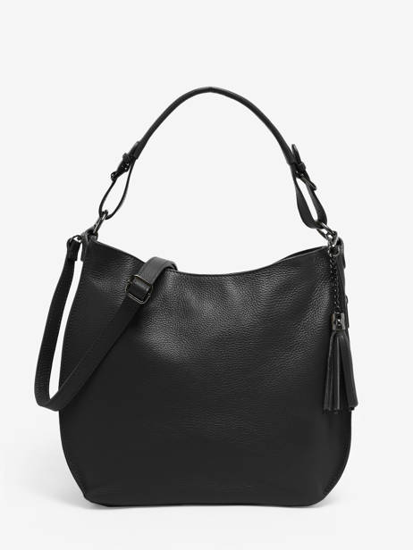 Sac Bandoulière Caviar Cuir Milano Noir caviar CA24069