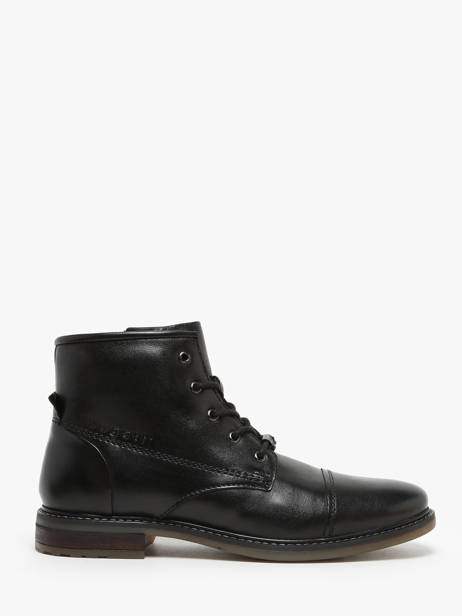 Boots In Leather Bugatti Black men 33178239