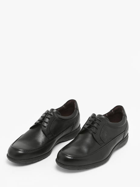 Chaussures De Ville En Cuir Fluchos Noir men 8498 vue secondaire 1