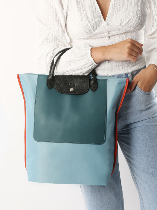 Longchamp Cabas longchamp re-play Sacs porté main Bleu