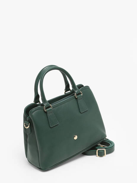 Satchel Luna Leather Hexagona Green luna 6820082 other view 1