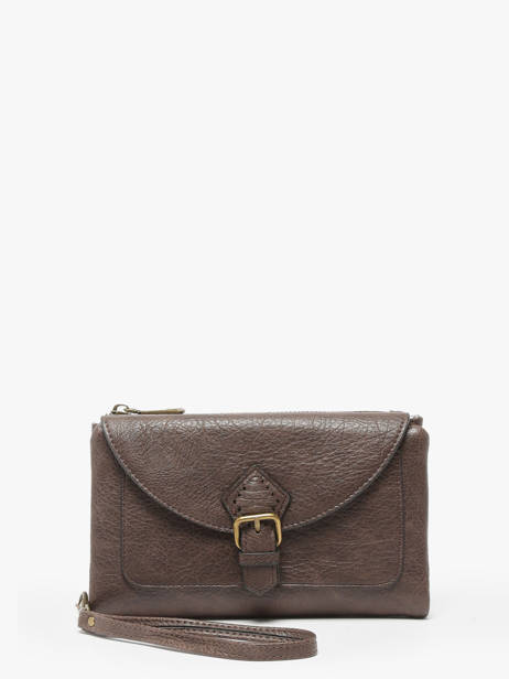 Continental Wallet Miniprix Brown geometric 412