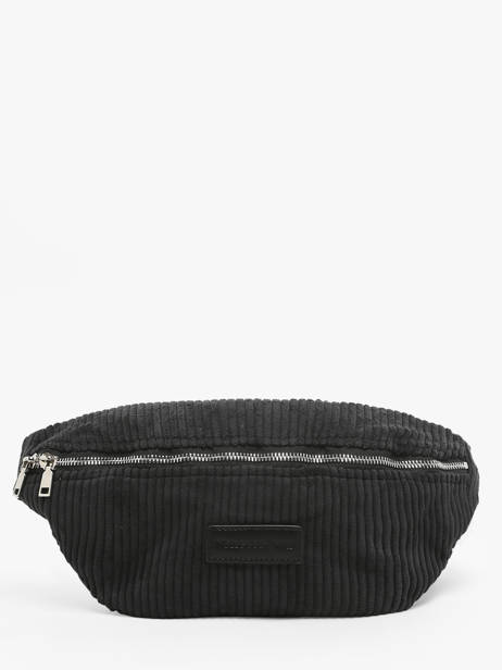 Sac Banane Vanessa wu Noir velours MA0112