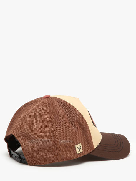 Cap Von dutch Brown access TERRYLOG other view 2