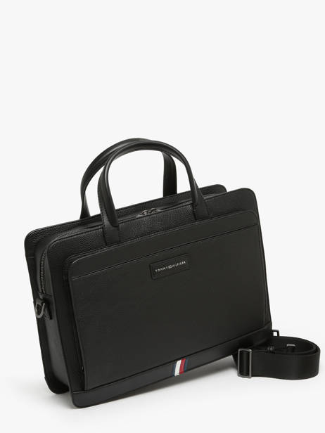 Business Bag Tommy hilfiger Black business AM12710 other view 1