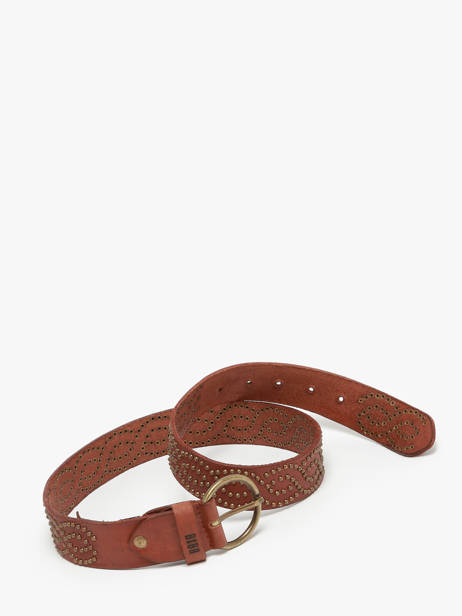 Ceinture Biba Marron accessoires ATO1A vue secondaire 3