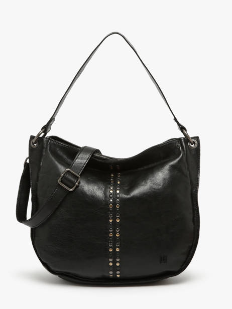 Sac PortÃ© Ã©paule Heritage Cuir Biba Noir heritage HAK3L