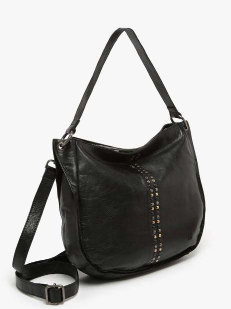 Sac PortÃ© Ã©paule Heritage Cuir Biba Noir heritage HAK3L vue secondaire 2