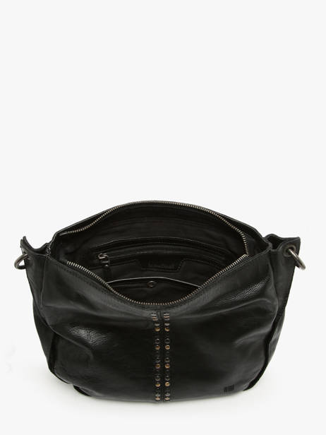 Sac PortÃ© Ã©paule Heritage Cuir Biba Noir heritage HAK3L vue secondaire 3