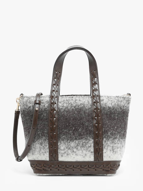 Sac Cabas S En Laine Avec Bandoulière Vanessa bruno Gris cabas 43140435