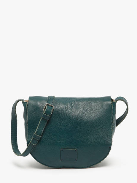 Sac Bandoulière Leather Cuir Biba Vert leather CET7L