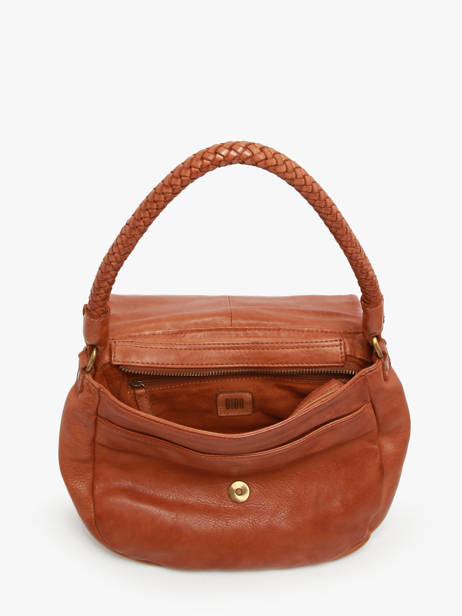 Crossbody Bag Heritage Leather Biba Brown heritage VAR1L other view 2