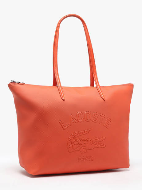 Cabas L.12.12 Concept Lacoste Orange l.12.12 concept NF4747SJ vue secondaire 2