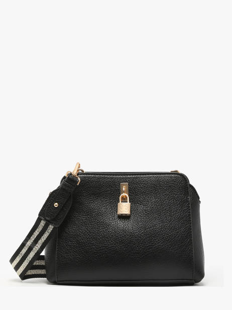 Shoulder Bag Cadenas Lulu castagnette Black cadenas WILLYANA