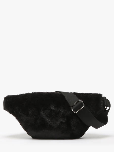 Sac Banane Wouf Noir teddy TW240035 vue secondaire 5