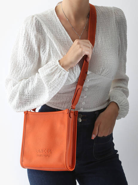 Crossbody Bag Jour Leather Lancel Orange jour A13172 other view 1