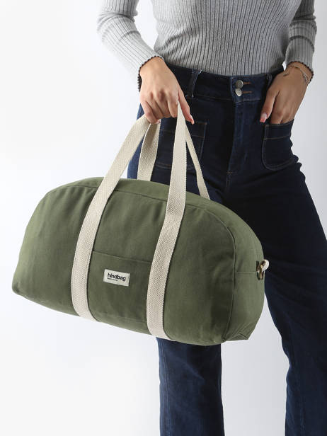 Sac De Voyage Cabine Best Seller Coton Best Seller Hindbag Vert best seller CHARLIE vue secondaire 1