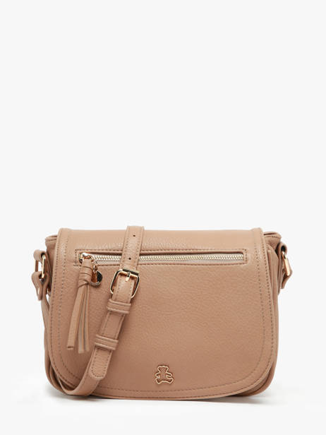 Sac Bandoulière Zip Lulu castagnette Marron zip OBERT