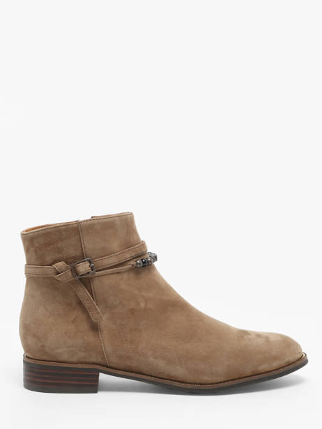 Bottines Samoa En Cuir Mam'zelle Marron women CSIRL51