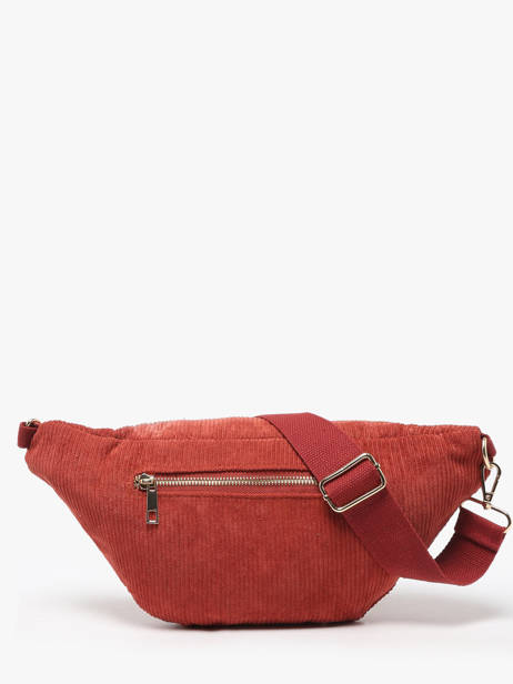 Ciao Boum Velours Belt Bag Miniprix Red ciao boum 649 other view 3