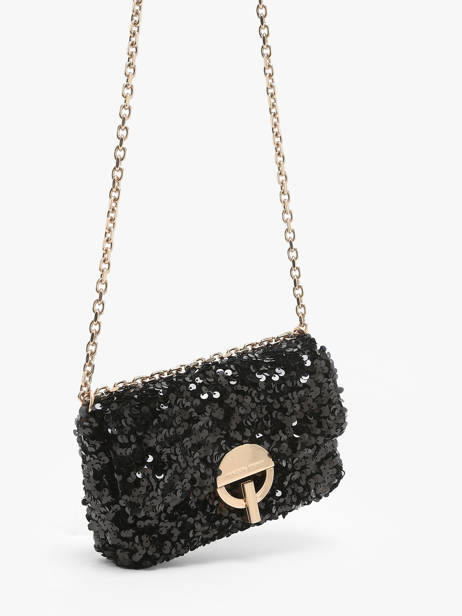 Petit Sac Bandoulière Moon à Sequins Vanessa bruno Noir moon 39V40326 vue secondaire 2