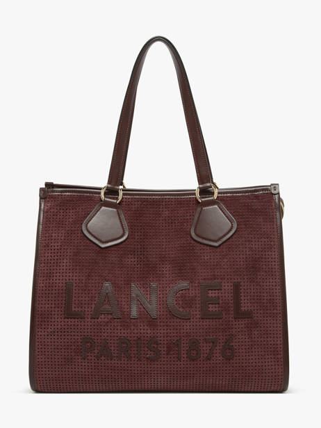 Shopping Bag Cabas D'ete Leather Lancel Brown cabas d'ete A13207