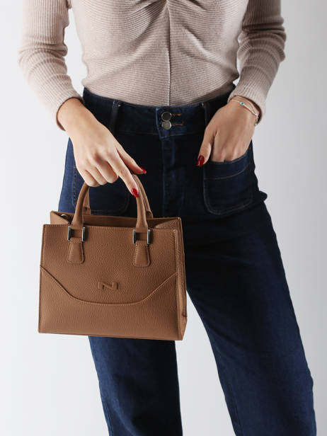 Leather Chloé Satchel Nathan baume Brown event 6 other view 1