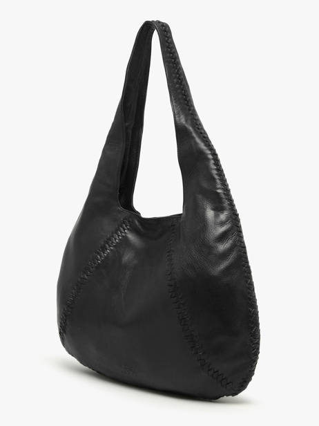 Shoulder Bag Milan Leather Basilic pepper Black milan BMIL01 other view 1