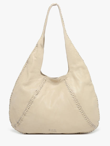 Shoulder Bag Milan Leather Basilic pepper Beige milan BMIL01