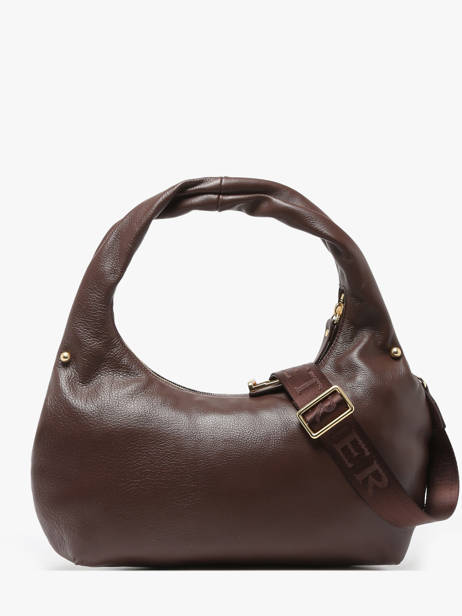 Shoulder Bag Babyatoutprix - Lucie Leather Etrier Brown babyatoutprix - lucie ELUC129M other view 6