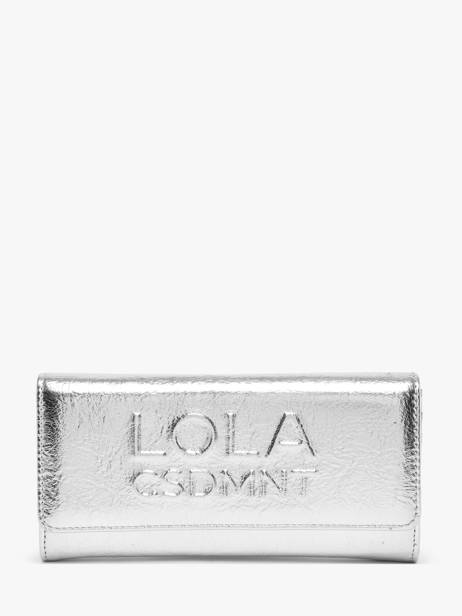 Portefeuille Lola casademunt Argent irise 2