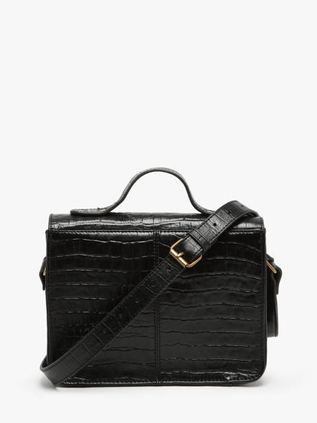 Shoulder Bag La Suite Heritage Leather Paul marius Black la suite heritage GEORGHER other view 4