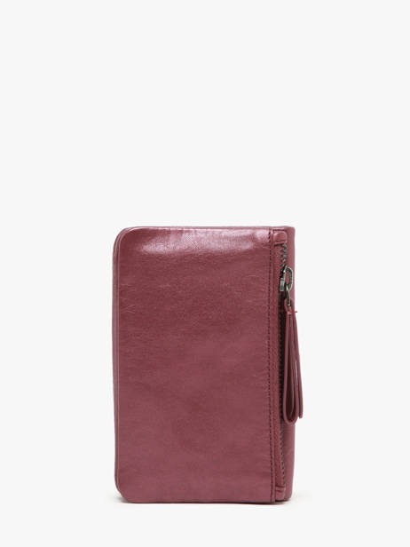 Wallet Leather Biba Pink wallet SFM4L other view 3