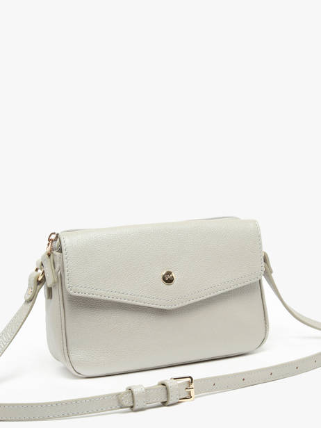 Shoulder Bag Luna Leather Hexagona Silver luna 6820083 other view 2