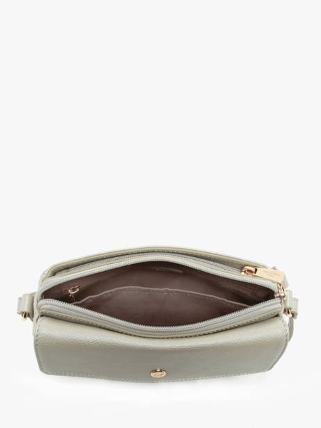 Shoulder Bag Luna Leather Hexagona Silver luna 6820083 other view 3