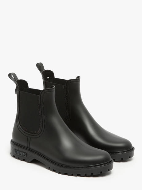 Rain Boots Verbenas Black women 76002674 other view 1