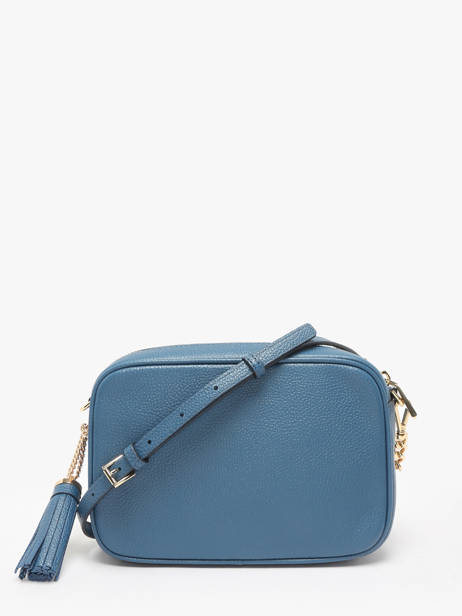 Sac Bandoulière Ginny Cuir Michael kors Bleu jet set F7GGNM8L vue secondaire 4