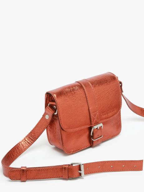 Sac Bandoulière L'essentiel Ginger Cuir Paul marius Orange ginger ESSENGIN vue secondaire 2