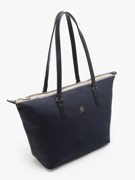 Sac Porté épaule Poppy Polyester Tommy hilfiger Bleu poppy AW16480 vue secondaire 2