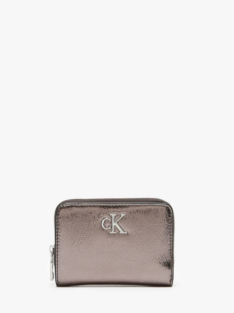 Wallet Calvin klein jeans Silver minimal mono K612745