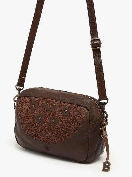 Shoulder Bag Heritage Leather Biba Brown heritage BTE24L other view 2