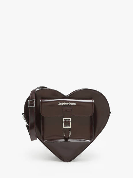 Sac Bandoulière Heart Cuir Dr martens Rouge heart AD015601