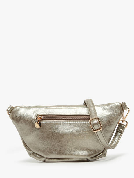 Sac Banane Lulu castagnette Argent bright WITLEY vue secondaire 4