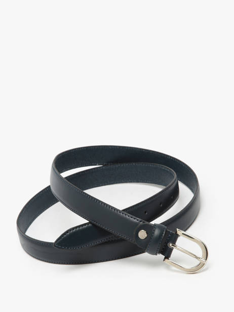 Ceinture Petit prix cuir Bleu belt 25 vue secondaire 3