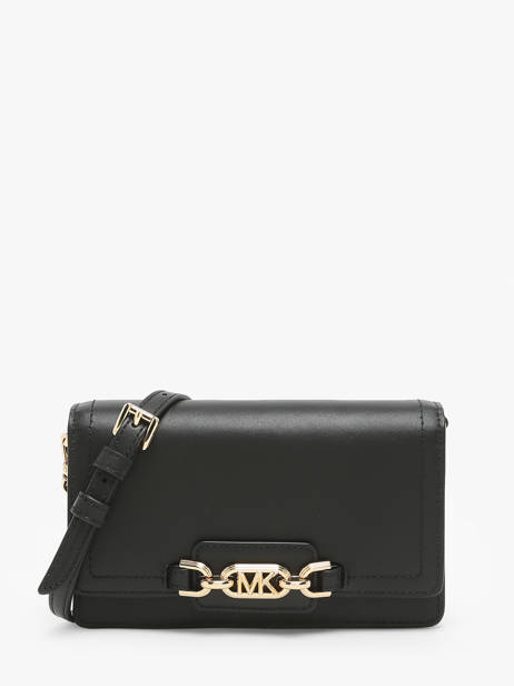 Sac Bandoulière Heather Cuir Michael kors Noir heather F2G7HC1L