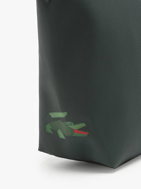 Shopping Bag Holiday Lacoste Green holiday NF4753HN other view 3