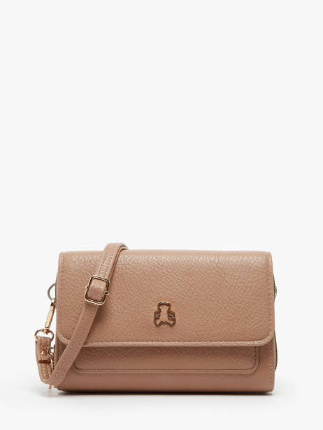 Shoulder Bag Zip Lulu castagnette Brown zip WISH