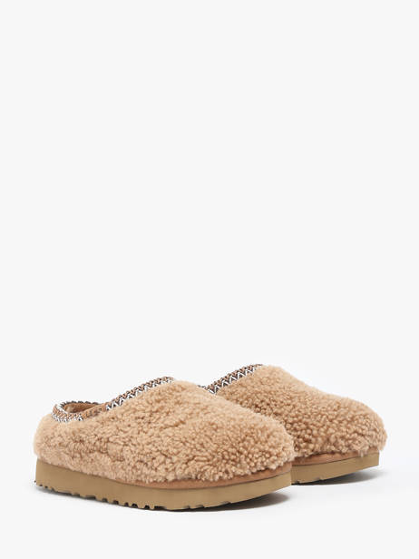 Slippers In Leather Ugg Beige women 1158356 other view 2