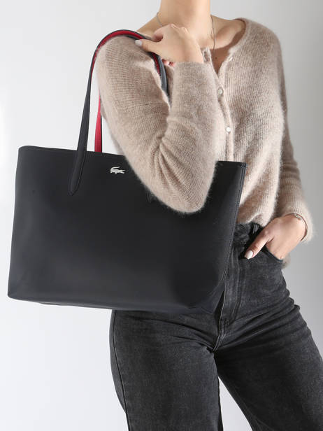 Reversible Shoulder Bag Anna Lacoste Black anna 18SAXPG6 other view 1