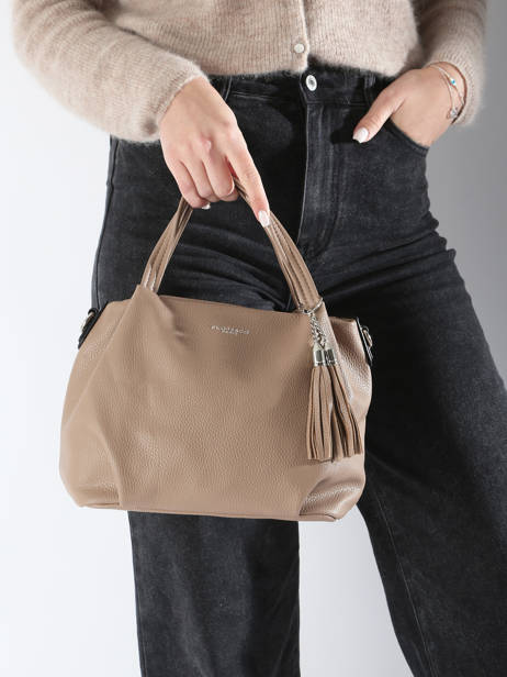 Sac Ã  Main Grained Miniprix Beige grained F2583 vue secondaire 1